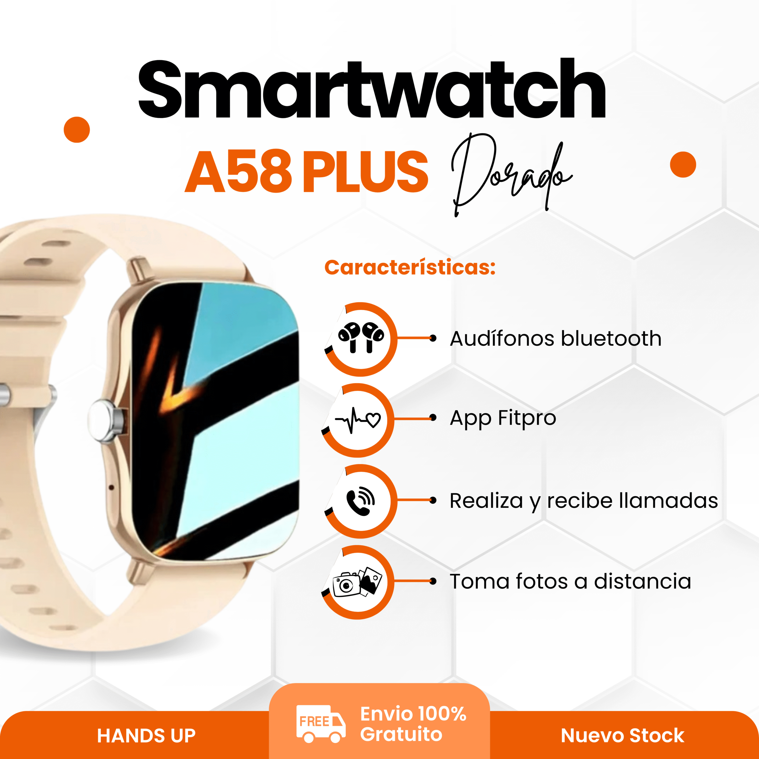 Smart Barry A58 Plus Smart Watch – Stay Smart, Stay Fit - Image 2
